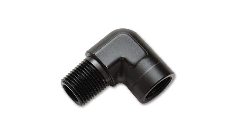 90 Degree Female to Male Pipe Adapter Fitting; Size: 1/4" NPT