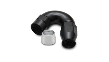 150 Degree High Flow Hose End Fitting for PTFE Lined Hose, -4AN