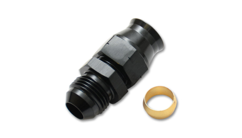 Tube to Male AN Adapter with Brass Olive Inserts, -4AN, Tube Size - 0.25"