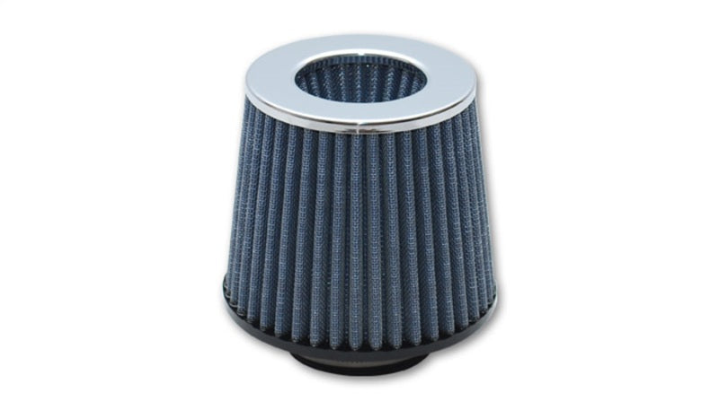 Open Funnel Performance Air Filter, 4.5" Inlet I.D. - Chrome Cap
