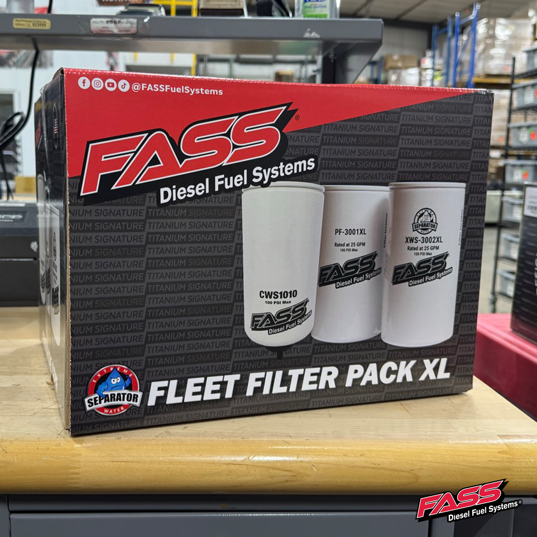 FASS Replacement Filter Pack 3 of XWS-3002 and 3 of PF-3001 XL FLEET FILTER PACK XL