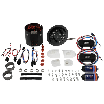DeatschWerks 06-13 BMW E9X/E8X X2 Dual Pump Module w/ Dual DW810 Brushless Fuel Pumps