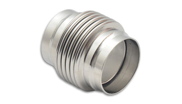 Bellows Assembly with Solid Liner, 3.50" I.D. x 4.00" Long - Electro Polished