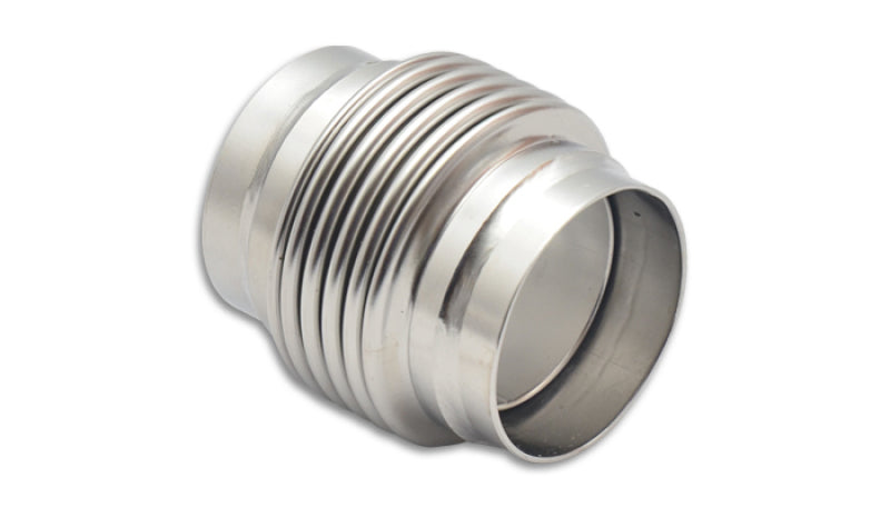 Bellows Assembly with Solid Liner, 3.50" I.D. x 4.00" Long - Electro Polished