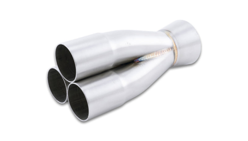 3-1 Merge Collector, 1.625" Inlet I.D.; Merge O.D. - 2.00";  Outlet O.D. - 2.50"