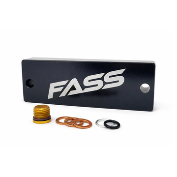 FASS Fuel Systems 19-22 Cummins 6.7L Fuel Filter Housing Delete Kit CFHD-1003K