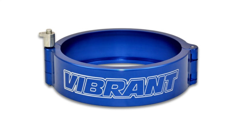 Vibrant HD Quick Release Clamp with Pin for 2.5" OD Tubing - Anodized Blue