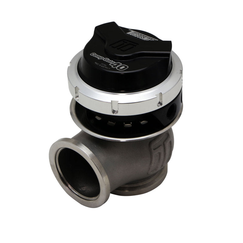 WG40 GenV Comp-Gate 40mm wastegate - 14 PSI Black
