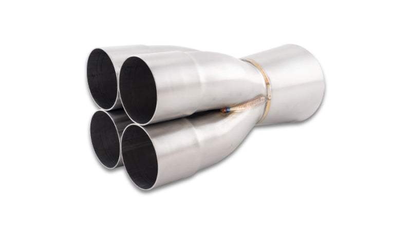 4-1 Merge Collector, 2.50" Inlet I.D.; Merge O.D. - 4.00";  Outlet O.D. - 4.50"