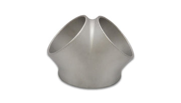 Cast 2-in-1 Y Collector; 3" Inlet; 2.5" x 2.5" Outlet
