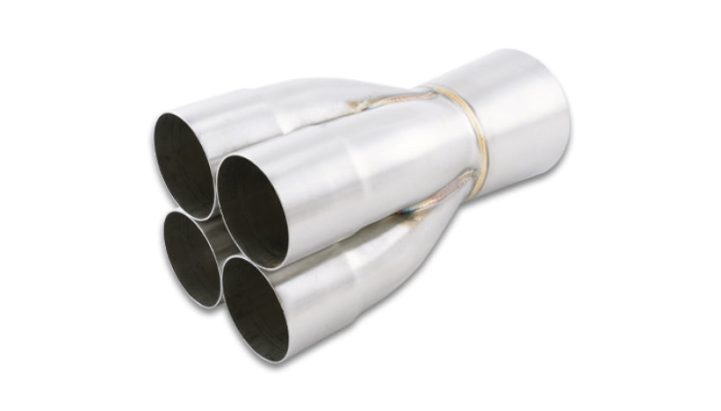 4-1 Merge Collector, 2.50" Inlet I.D.; Merge O.D. - 3.50";  Outlet O.D. - 4.00"