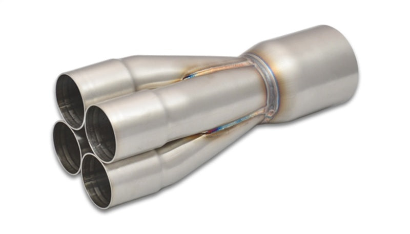 4-1 Merge Collector, 1.75" Inlet I.D.; Merge O.D. - 2.50";  Outlet O.D. - 3.00"