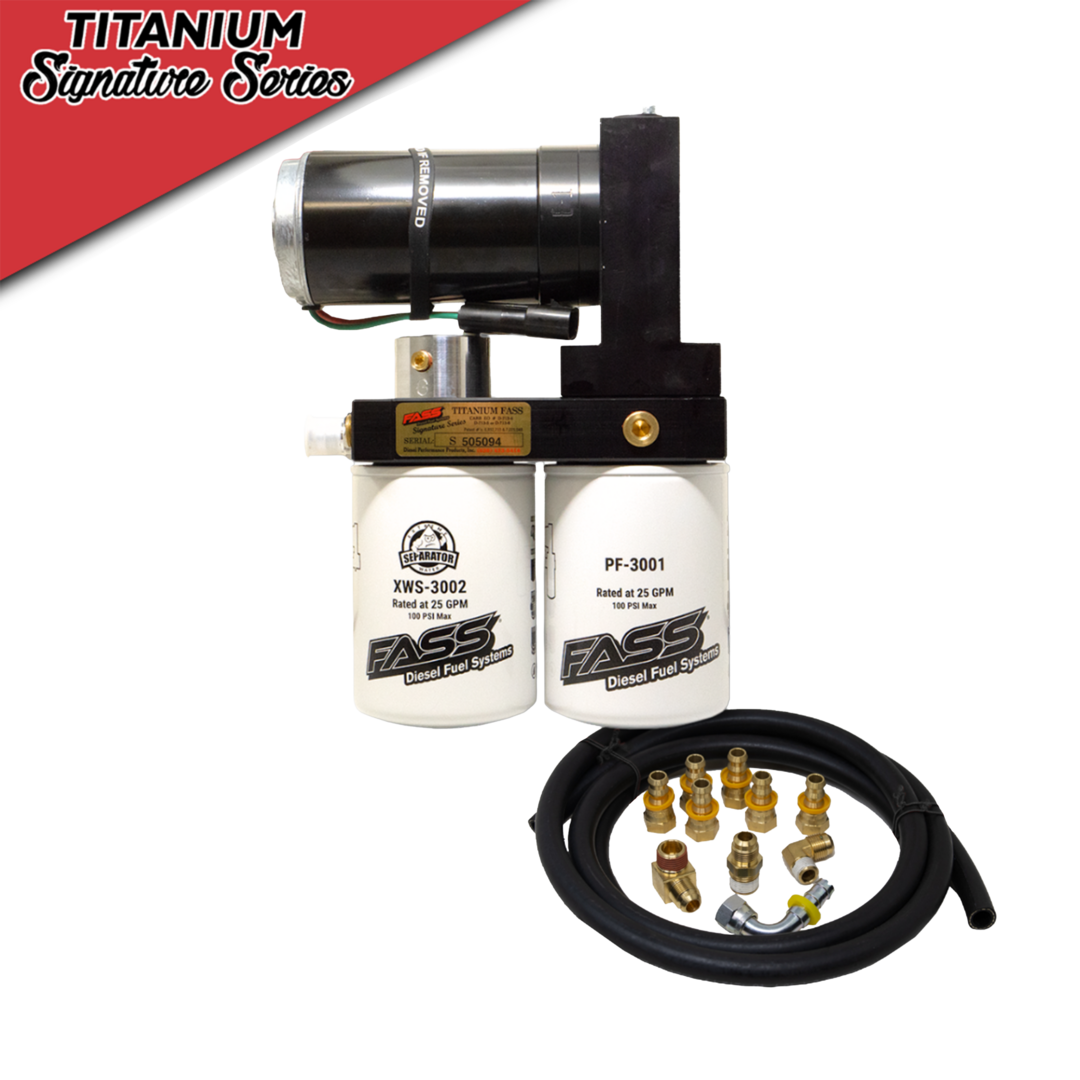 FASS 17-19 Chevrolet Duramax L5P Titanium Diesel Fuel Lift Pump 140GPH (Tune Required) TS C13 140G