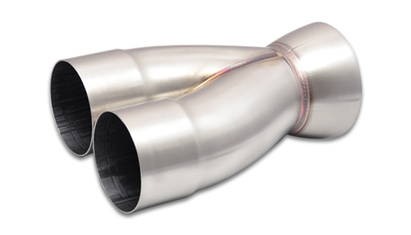 2-1 Merge Collector, 3" Inlet I.D. x 4" Outlet O.D., 9.00" Overall Length