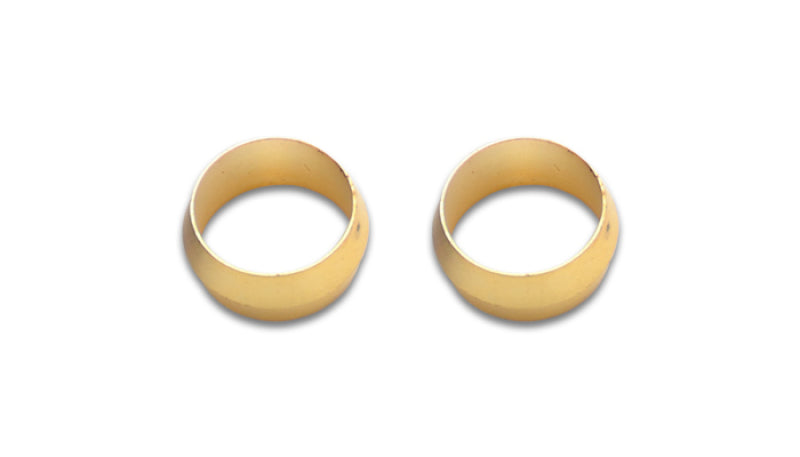 Pack of 2, Brass Olive Inserts; Size 5/8"
