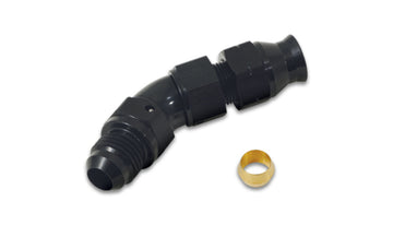 45 Degree Tube to Male AN Adapter, Tube O.D. - 1/2"; AN Size: -8