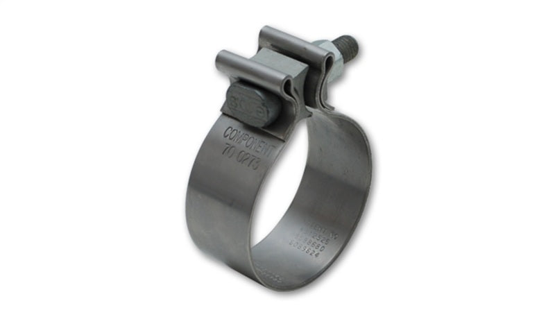 Stainless Steel Seal Clamp for 2" O.D. Tubing (1.25" Wide Band)