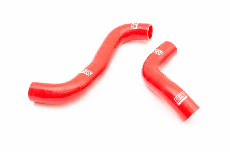 GrimmSpeed 08-14 Subaru WRX / 08-17 Subaru STi / 09-13 Subaru Forester XT Radiator Hose Kit - Red