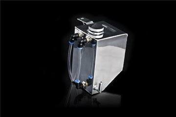 Weapon R 08-11 Mitsubishi Evo 2.0L Aluminum Coolant Overflow Tank