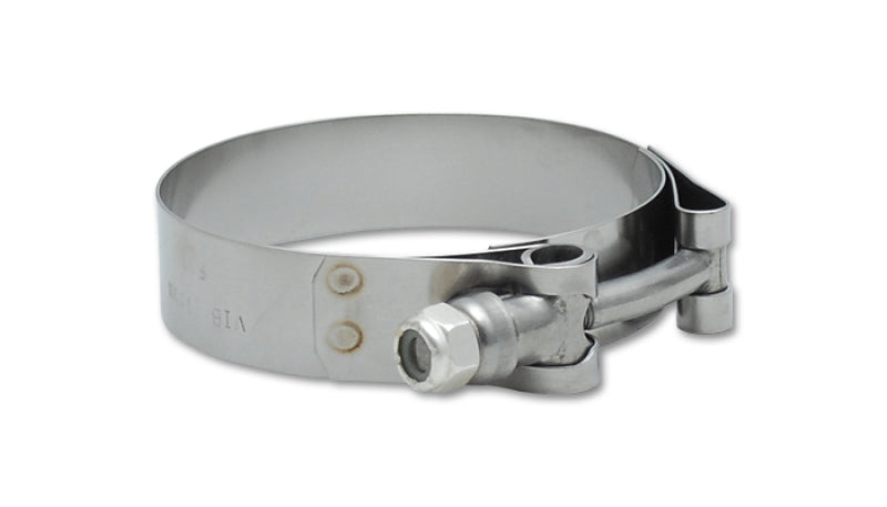 Stainless Steel T-Bolt Clamps (Pack of 2) - Clamp Range: 2.40"-2.58"