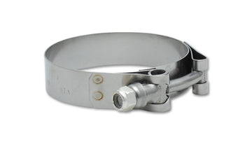 Stainless Steel T-Bolt Clamps (Pack of 2) - Clamp Range: 2.40"-2.58"