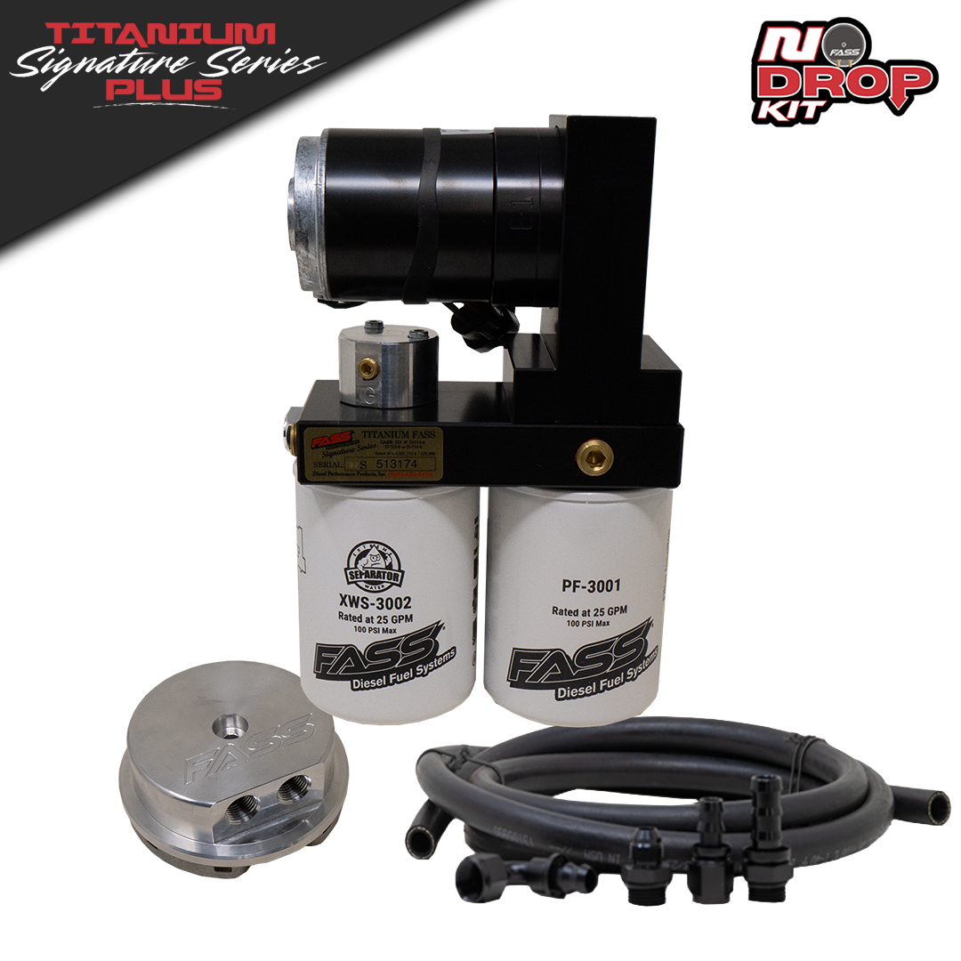 FASS 15-16 Chevy Duramax 165gph No Drop Titanium Plus Fuel System