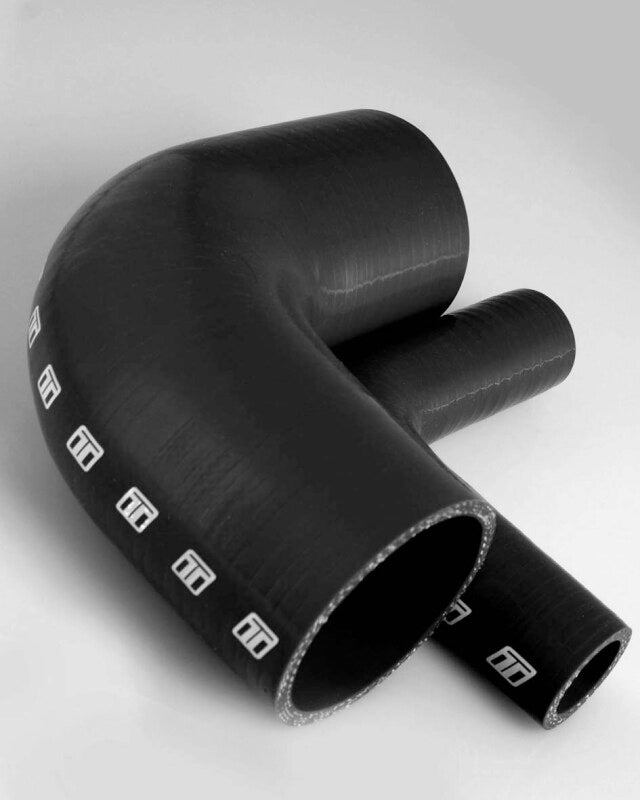 90 Elbow 3.50" Black