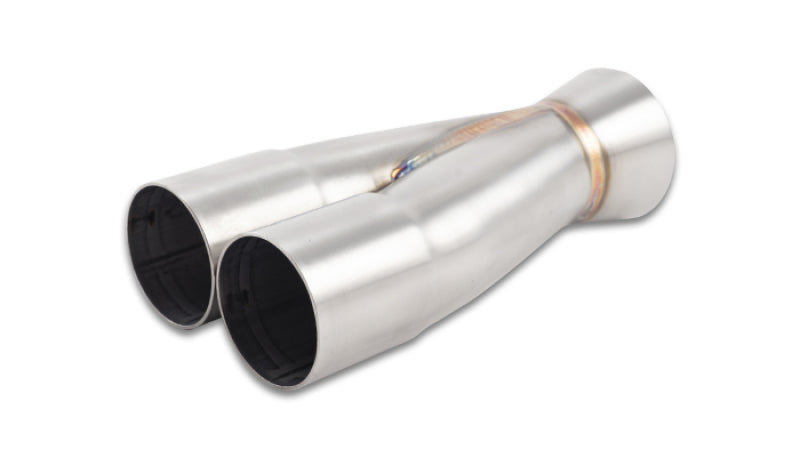 2-1 Merge Collector, 1.875" Inlet I.D. x 2.50" Outlet O.D., 7.75" Overall Length