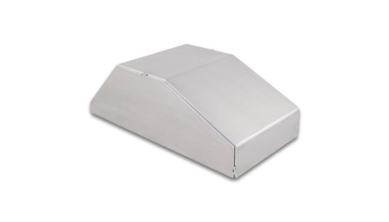 Horizontal Intercooler End tank, 6.00"W x 12.00"L x 3.00" Thick