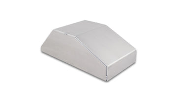 Horizontal Intercooler End tank, 6.00"W x 12.00"L x 3.00" Thick