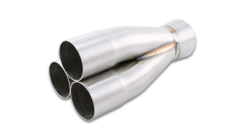 3-1 Merge Collector, 1.875" Inlet I.D.; Merge O.D. - 2.25";  Outlet O.D. - 2.50"
