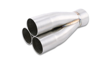 3-1 Merge Collector, 1.875" Inlet I.D.; Merge O.D. - 2.25";  Outlet O.D. - 2.50"