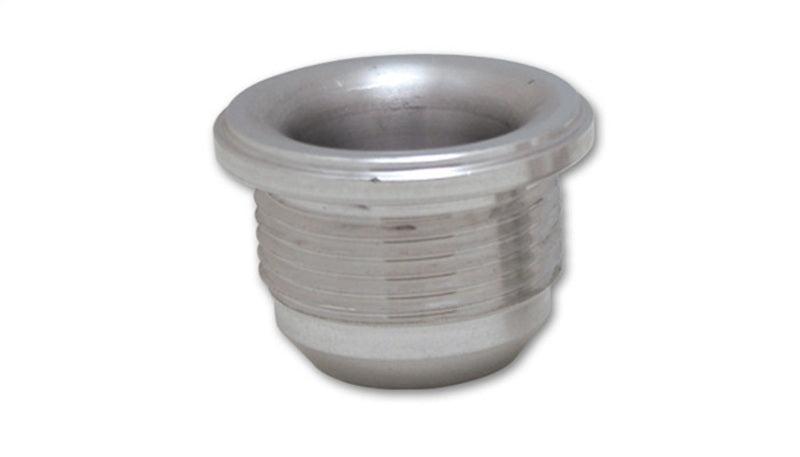 Male -4AN Steel Weld Bung (7/16-20 SAE Thread; 3/4" Flange OD)
