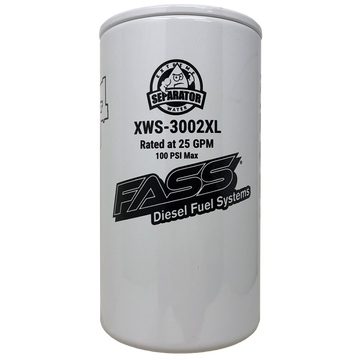 FASS Hydroglass Titanium Signature Series Extended Length Extreme Water Separator XWS-3002XL