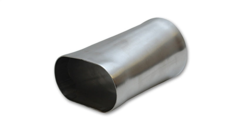 Transition Adapter, 4" Oval to 4" O.D. Round - 6" long