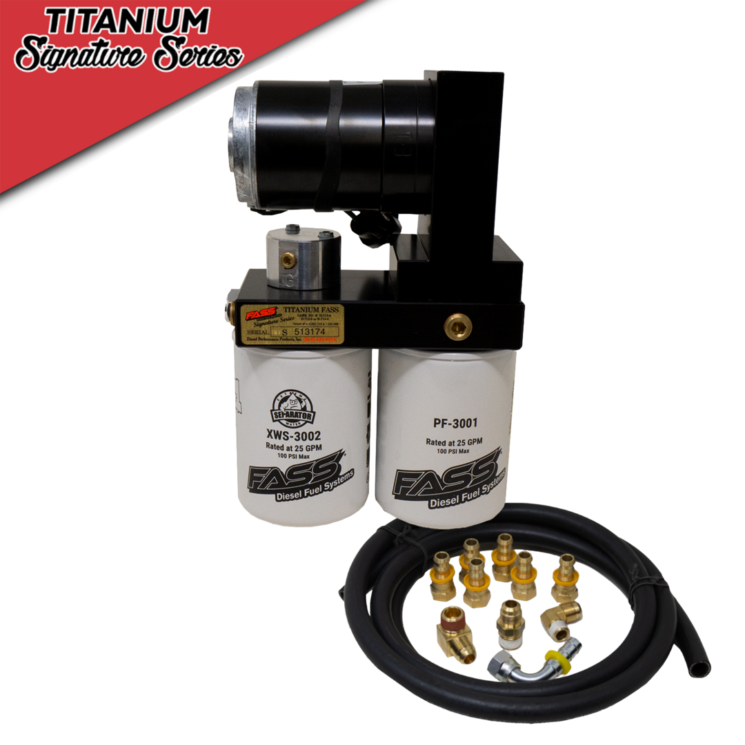 FASS 15-16 GM 2500/3500 Duramax 100gph Titanium Series Fuel Air Separation System TS C12 100G