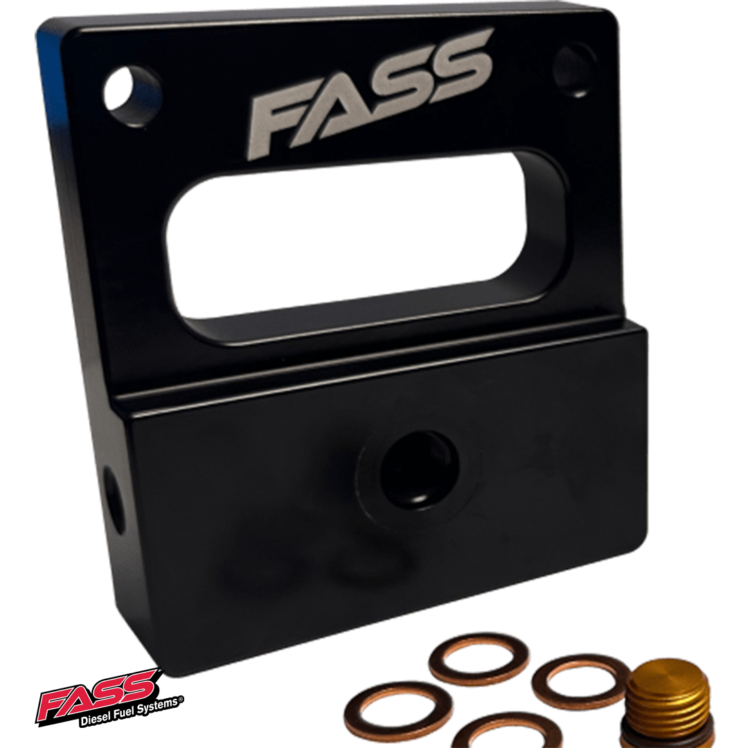 FASS Fuel Systems 03-09 Cummins Fuel Filter Housing Delete Kit