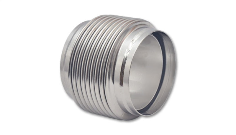 Bellows Assembly with Solid Liner, 4.00" I.D. x 4" long - Electro Polished