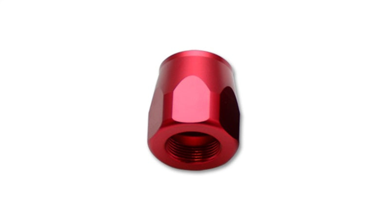 Hose End Socket;  Size: -10AN;  Color:  Red