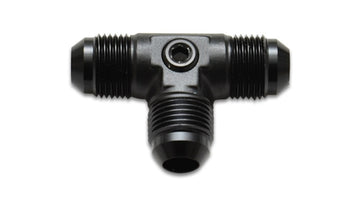 Male AN Flare Tee Fitting with 1/8" NPT Port; Size: -6AN