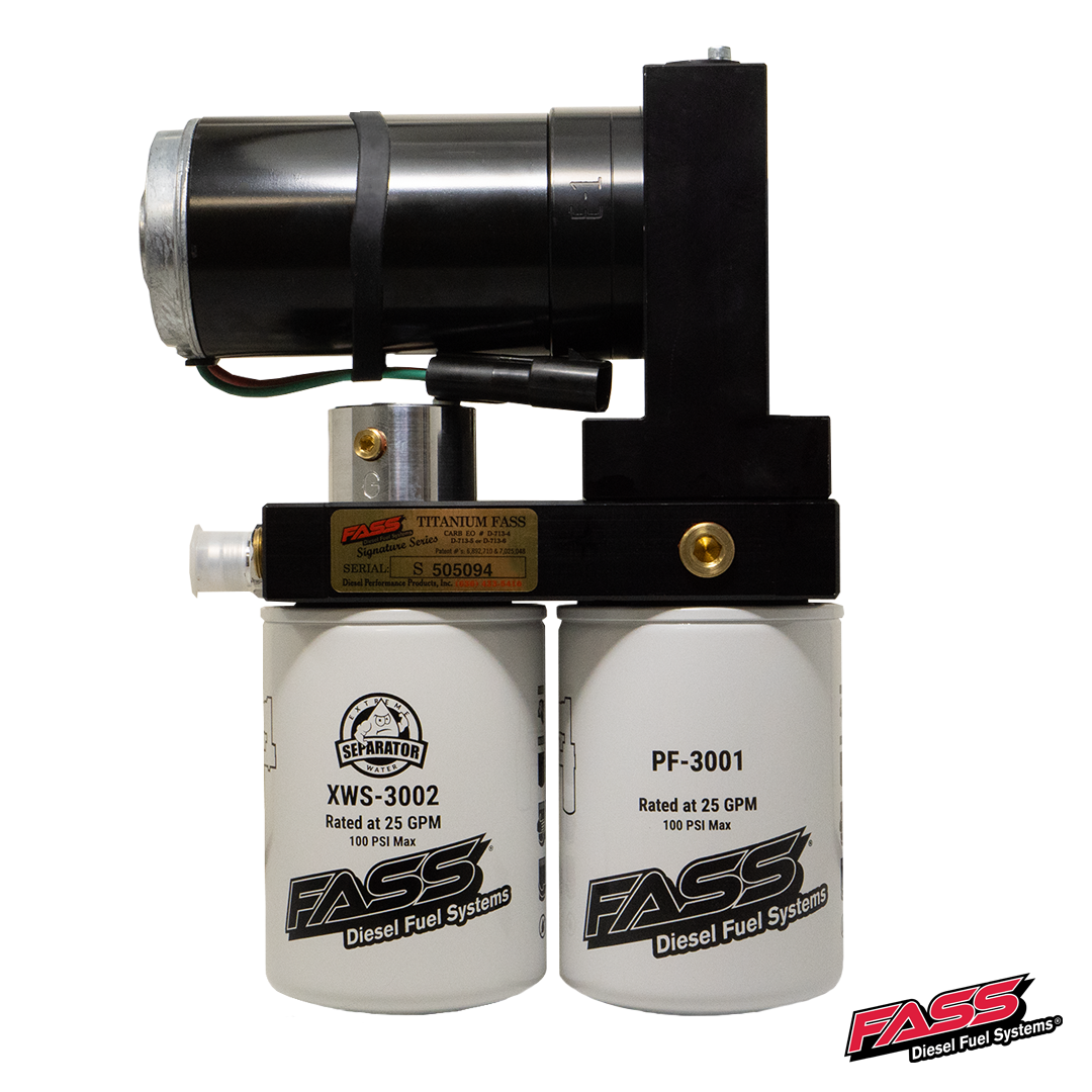 FASS 99-07 Ford F250/F350 Powerstroke 220gph/55psi Titanium Series Plus Fuel Air Separator