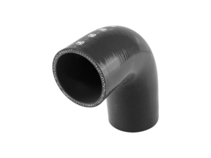 90 Reducer Elbow 2.50"-2.75" Black