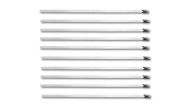Stainless Steel Cable Ties, 14.5" long (10/pack)