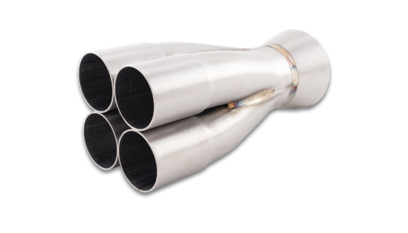 4-1 Merge Collector, 1.625" Inlet I.D.; Merge O.D. - 2.25";  Outlet O.D. - 3.00"