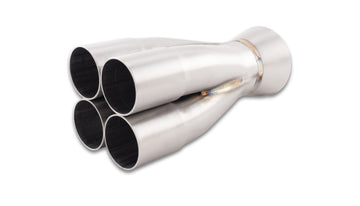 4-1 Merge Collector, 1.625" Inlet I.D.; Merge O.D. - 2.25";  Outlet O.D. - 3.00"