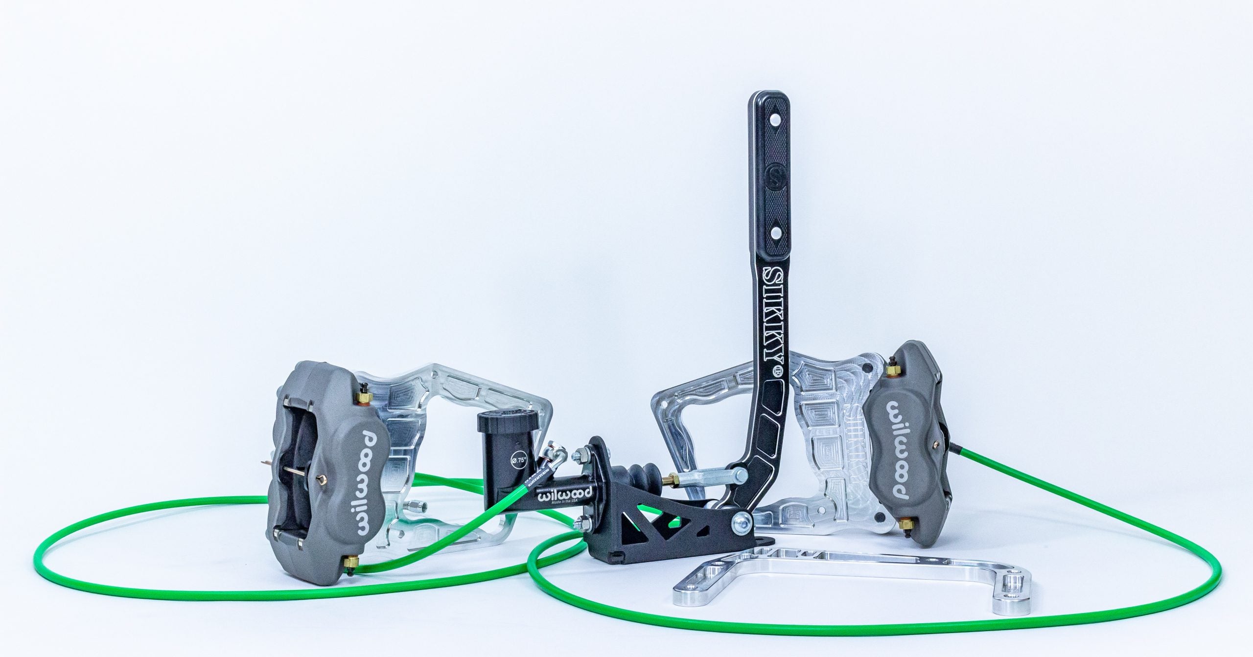 Dual Caliper Bracket kit for S550 Mustang GT