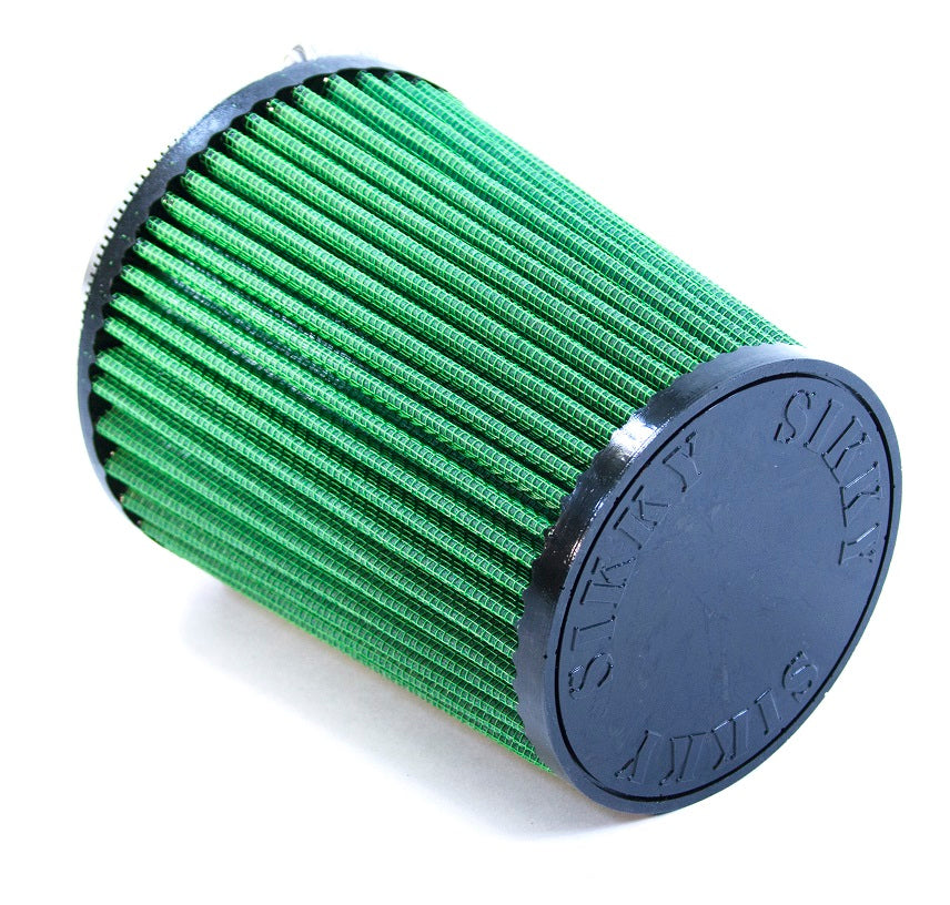 Air Filter Style 2- Green - Cone Style