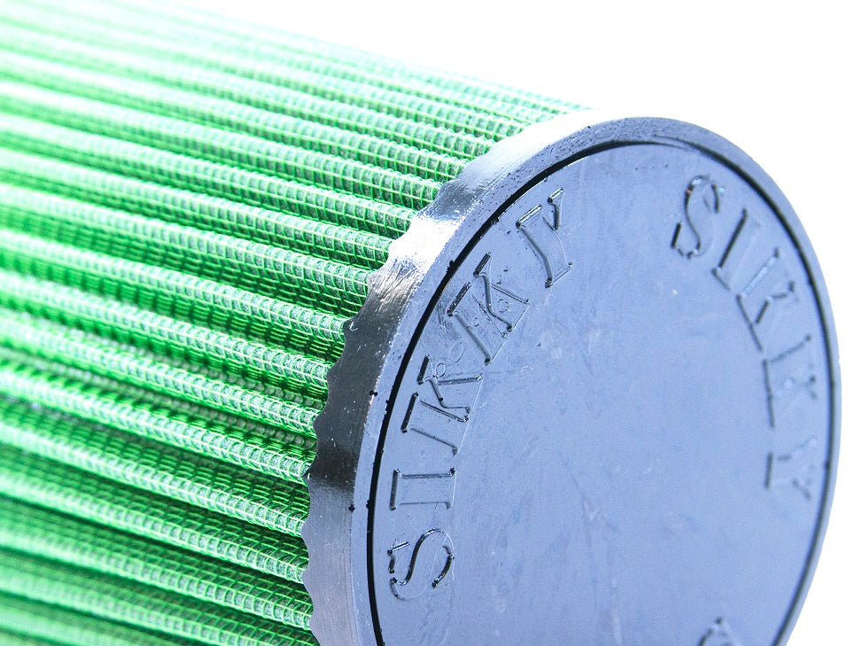 Air Filter Style 2- Green - Cone Style