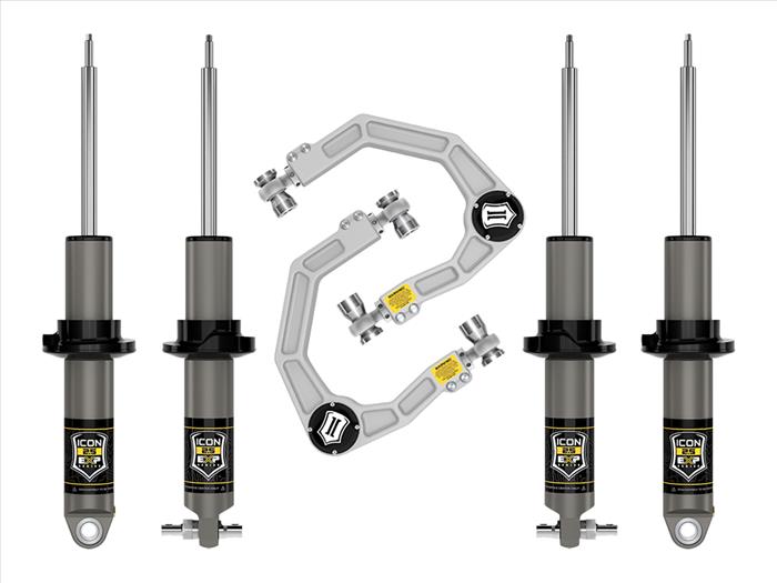 2021+ Ford Bronco Hoss 2.0 Stage 2 Suspension System Billet UCA (2- 3in Lift)