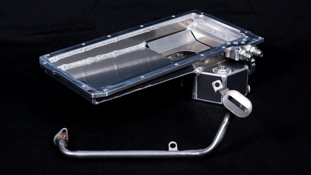Universal LSX Swap Oil Pan - Rear Sump Style 2